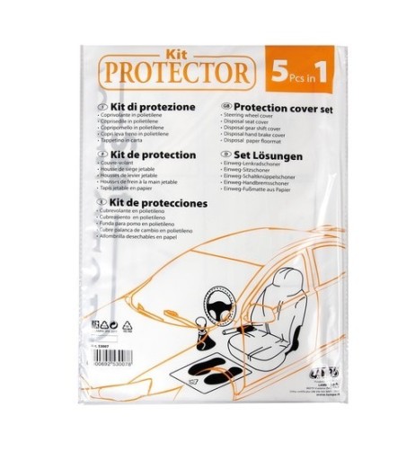 Kit di protezione 5 in 1 meccanici carrozzieri