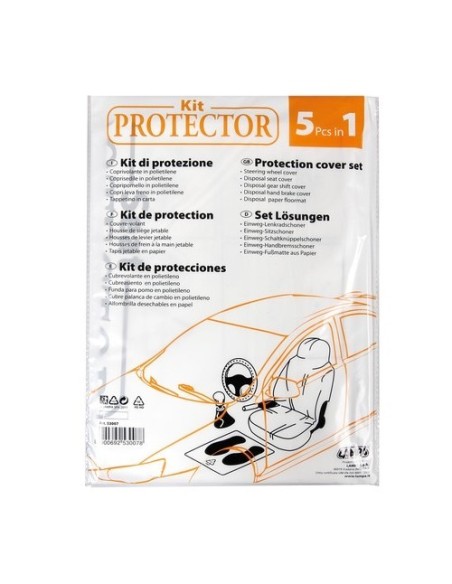 Kit di protezione 5 in 1 meccanici carrozzieri
