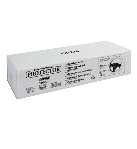 Coprivolanti tela polietilene dispenser 100pz meccanici carrozzieri