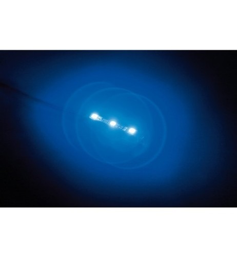 Set strisce decorative interno esterno 5x3 led 12V blu