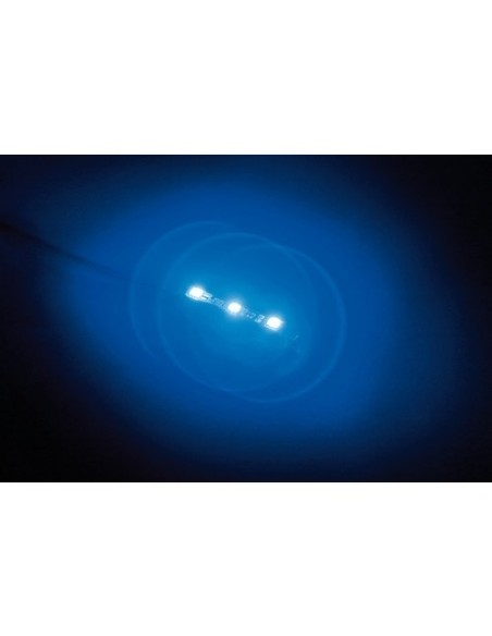 Set strisce decorative interno esterno 5x3 led 12V blu