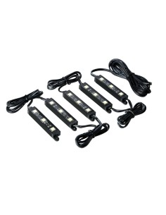 Set strisce decorative interno esterno 5x3 led 12V rosso