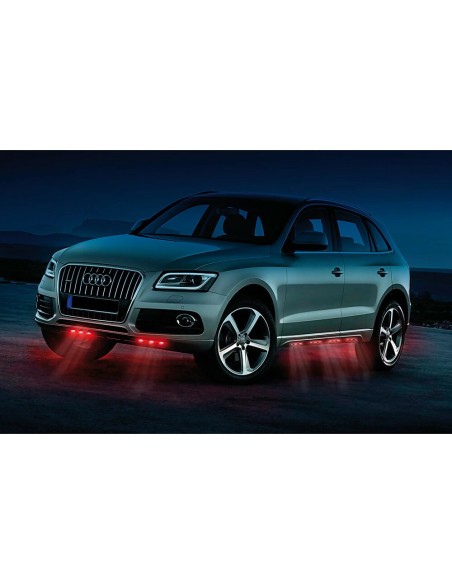 Set strisce decorative interno esterno 5x3 led 12V rosso