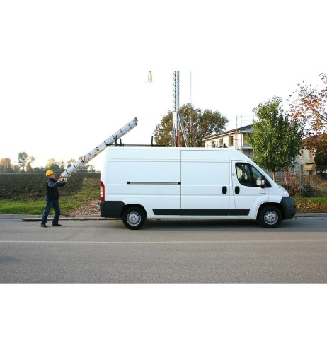 Kit rullo posteriore scorrevole 96cm per barre commerciali Nordrive kargo