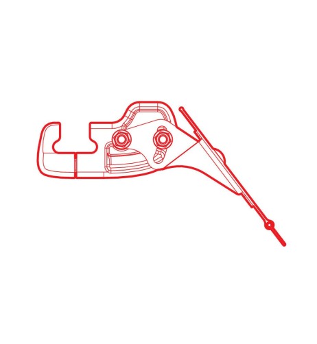 Deflettore anteriore L95cm per barre commerciali Nordrive kargo