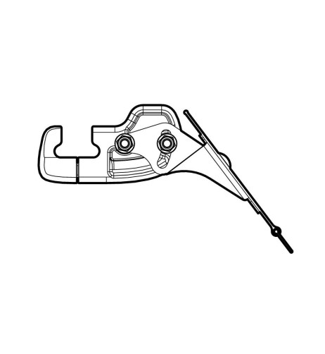 Deflettore anteriore L110cm per barre commerciali Nordrive kargo