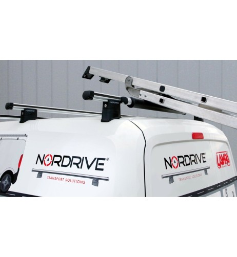 Rullo posteriore carica scale 64cm per barre commerciali Nordrive in allumi