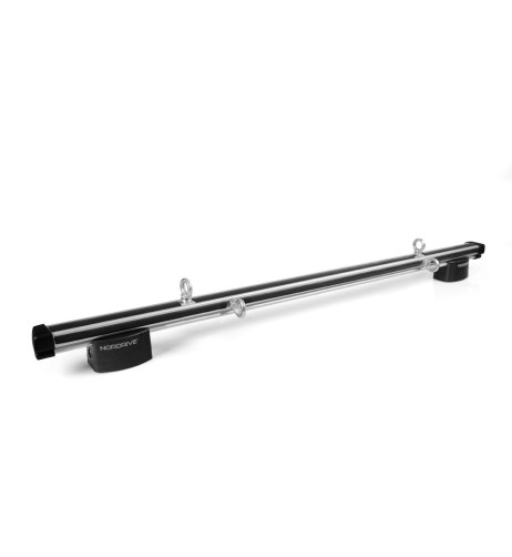 Coppia occhielli di fissaggio in acciaio per canaline a T