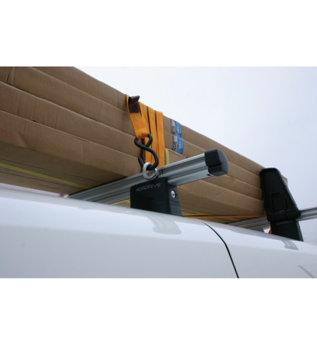 Coppia occhielli di fissaggio in acciaio per canaline a T