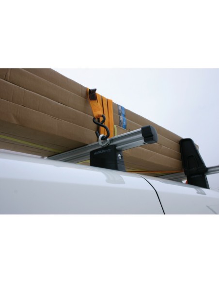 Coppia occhielli di fissaggio in acciaio per canaline a T