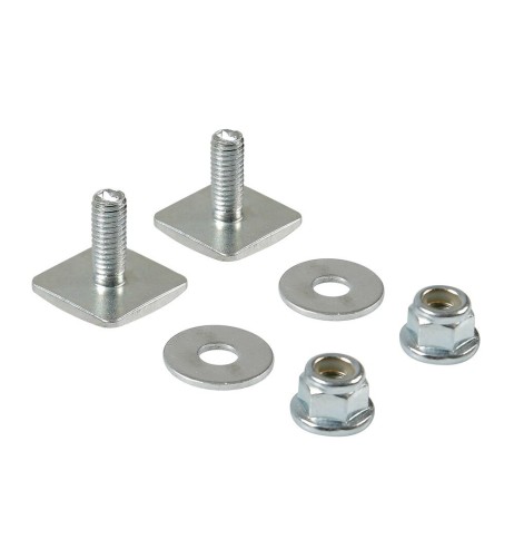 Connettori a T porta lampade rotanti per barre Nordrive Kargo Plus in allum