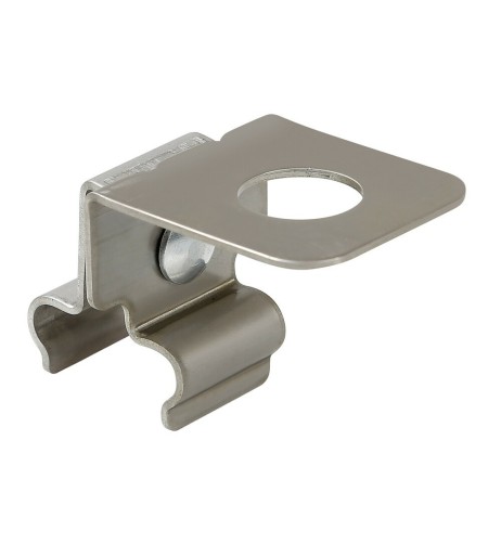 Staffa porta lampade rotanti per barre Nordrive Kargo in acciaio