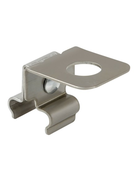 Staffa porta lampade rotanti per barre Nordrive Kargo in acciaio