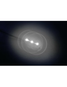 Set strisce decorative interno esterno 12x3 led 12V bianco 2