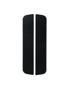 Coppia profili battitacco portiera adesivi carbon look 300x55mm