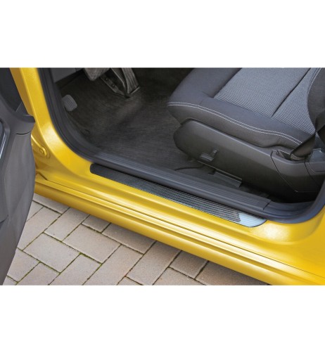 Profili battitacco in fibra di carbonio 485x36mm