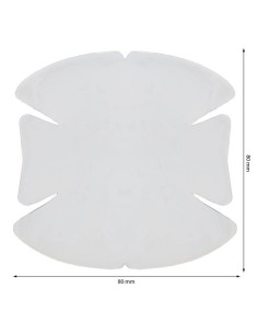 4 Pellicole protettive adesive trasparenti per maniglia auto HPC