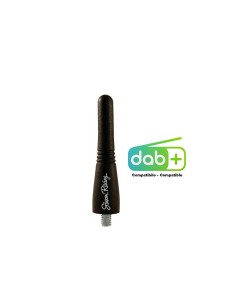 Antenna auto Simoni Racing Gum nera 6cm