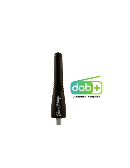Antenna auto Simoni Racing Gum nera 6cm