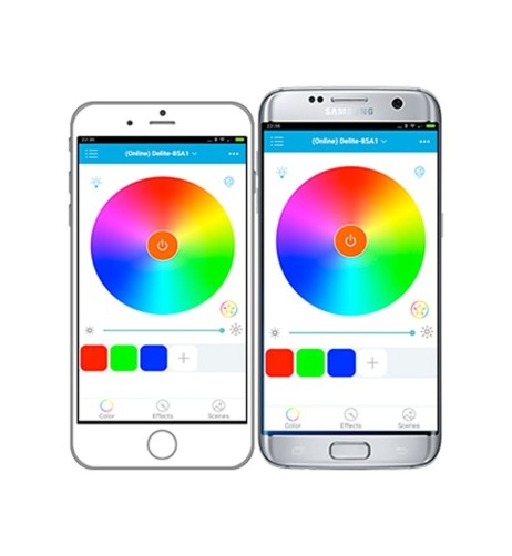 Atmosphere Led Kit 4 barre 9 led RGB interni con controllo bluetooth e app