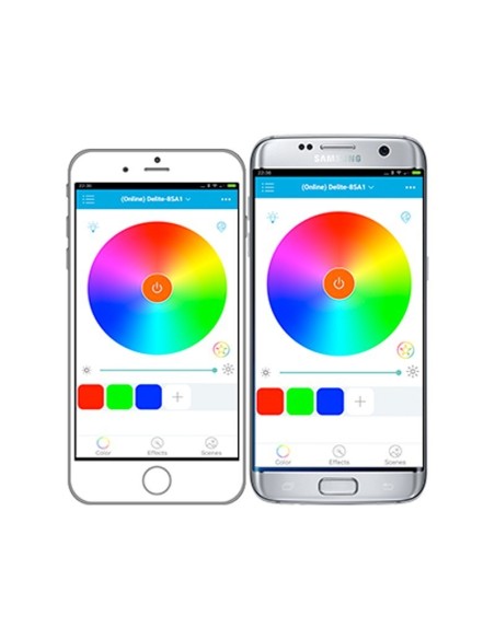 Atmosphere Led Kit 4 barre 9 led RGB interni con controllo bluetooth e app