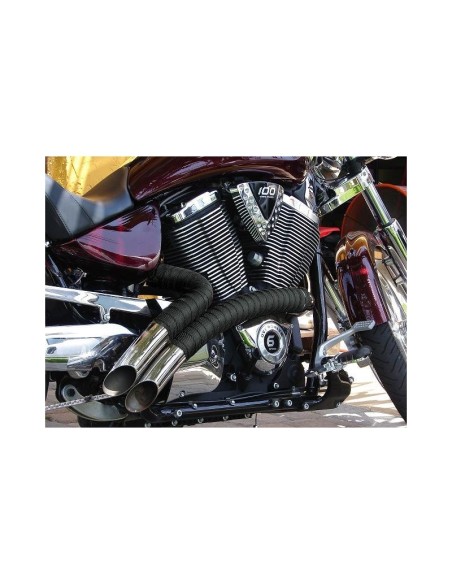 Bende Termoisolanti in fibra di vetro Wrapping Motore collettori 15 24mt