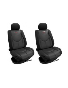 Coppia coprisedili anteriori universali Simoni Racing Type A microfibra ner