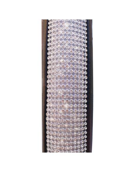 Coprivolante auto diametro 37 39cm Simoni Racing Black Diamonds eco pelle