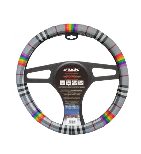 Coprivolante auto diametro 37 39cm Simoni Racing Fancy eco pelle