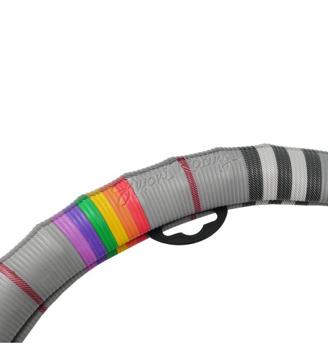 Coprivolante auto diametro 37 39cm Simoni Racing Fancy eco pelle