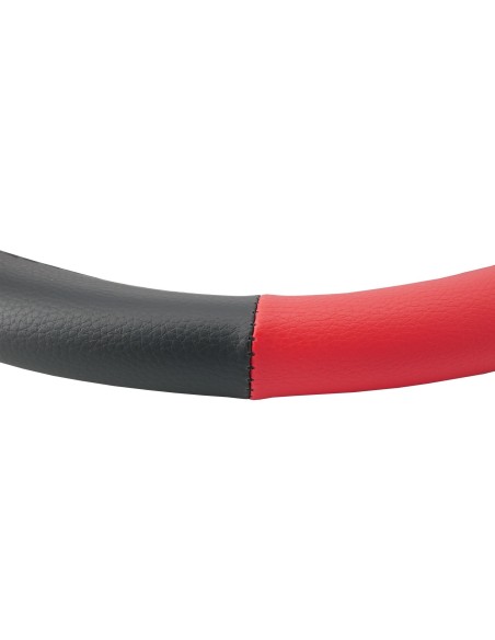 Coprivolante auto diametro 37 39cm Simoni Racing Trophy 1 eco pelle nera ro