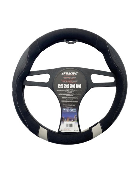 Coprivolante universale 37 39mm eco pelle e microfibra GRIGIO
