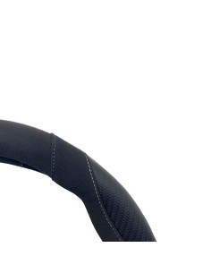 Coprivolante universale 37 39mm eco pelle e microfibra GRIGIO 2