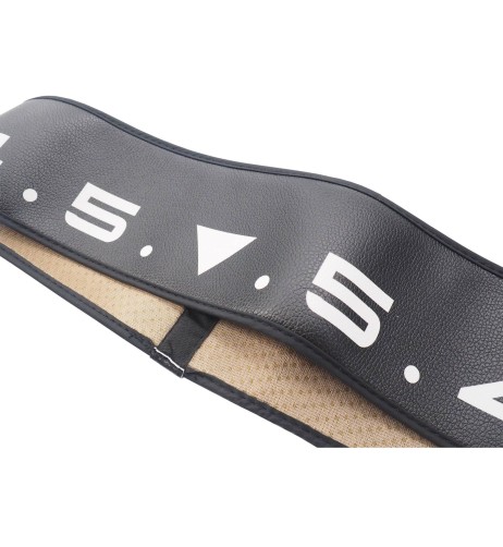 Coprivolante universale 37 39mm eco pelle nera Soft Black Clock