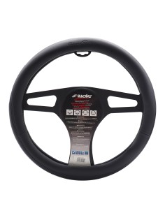 Coprivolante universale 37 39mm ecopelle nera Easy black