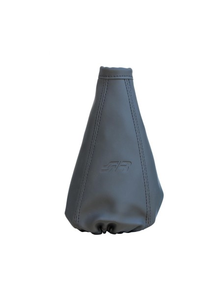 Cuffia cambio soft touch ecopelle nera Simoni Racing