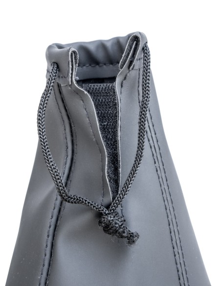 Cuffia cambio soft touch ecopelle nera Simoni Racing