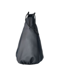 Cuffia copri cambio universale sportiva Simoni Racing eco pelle nera morbid 2