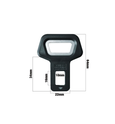 Disattivatore allarme cintura di sicurezza e cavatappi