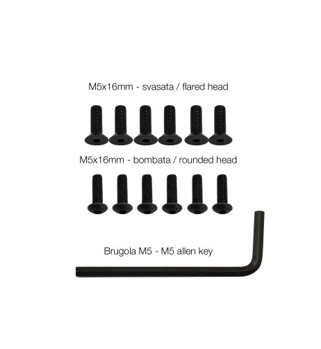 Distanziale alluminio 76mm doppia foratura per montaggio volante sportivo