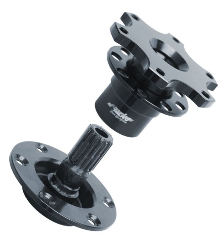 Distanziale da volante universale con sgancio rapido