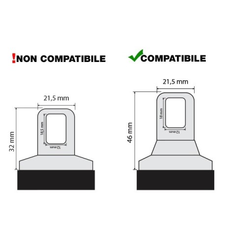 Estensione regolabile per cintura di sicurezza 26 62cm