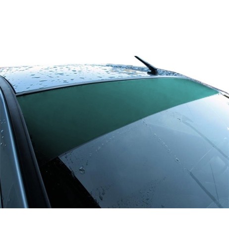 Fascia parasole adesiva removibile 150x24cm auto VERDE BOTTIGLIA