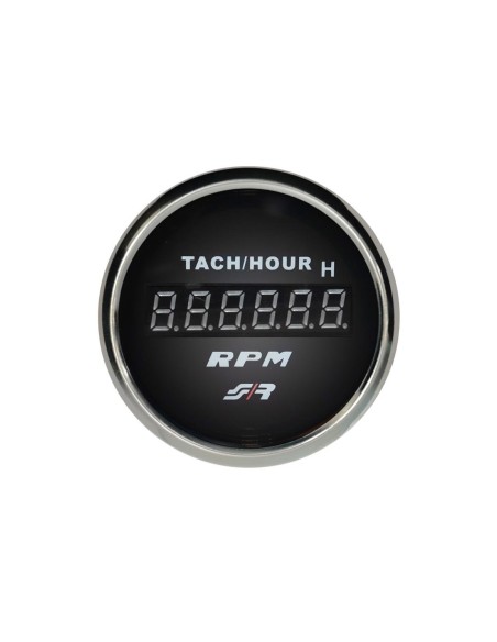 Indicatore digitale 2 Chrome rim Simoni Racing contagiri