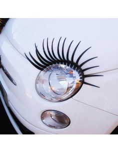 Kit 2 ciglia adesive per fari fanali anteriori auto