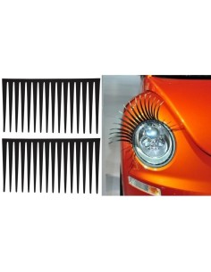Kit 2 ciglia adesive per fari fanali anteriori auto 2