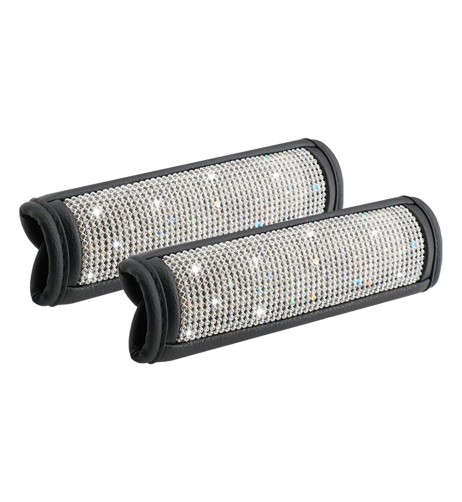 Kit 2 copricintura sicurezza sportivo Simoni Racing ecopelle e strass CC9