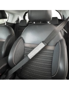 Kit 2 copricintura sicurezza sportivo Simoni Racing ecopelle e strass CC9 2