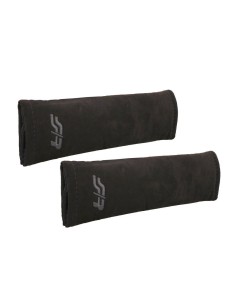 Kit 2 copricintura sicurezza sportivo Simoni Racing microfibra nera CC6