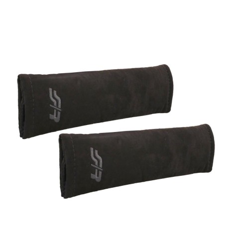 Kit 2 copricintura sicurezza sportivo Simoni Racing microfibra nera CC6